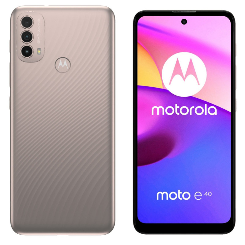 گوشی موبایل موتورولا مدل MOTO E40 XT2159-3 دو سیم کارت ظرفیت 64 گیگابایت و رم 4 گیگابایت