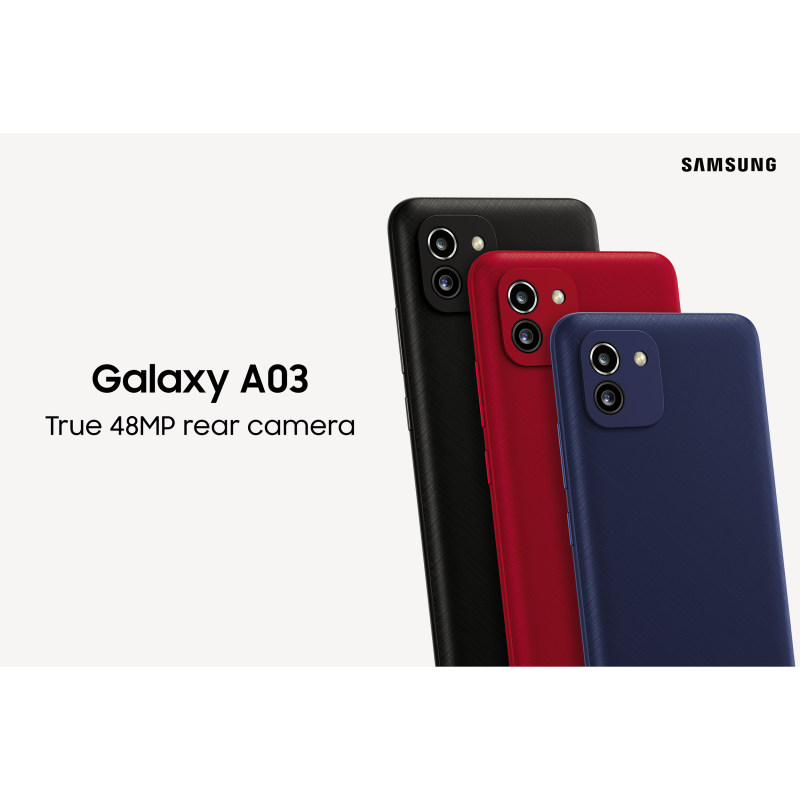 گوشی موبایل سامسونگ مدل Galaxy A03 SM-A035F/DS دو سیم‌ کارت ظرفیت 64 گیگابایت و رم 4 گیگابایت